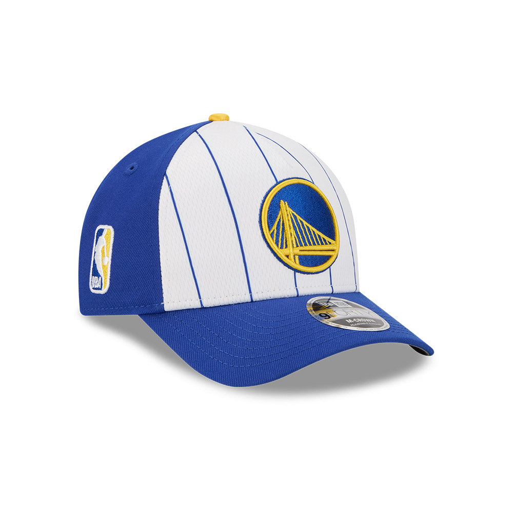 Golden State Warriors Hat - 2025 Tip-Off 9Forty M-Crown A-Frame Snapback Cap - New Era